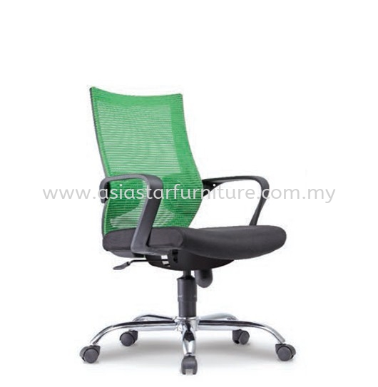 EUSTOMA 2 MEDIUM BACK MESH OFFICE CHAIR - kelana jaya | ara damansara | bangsar south