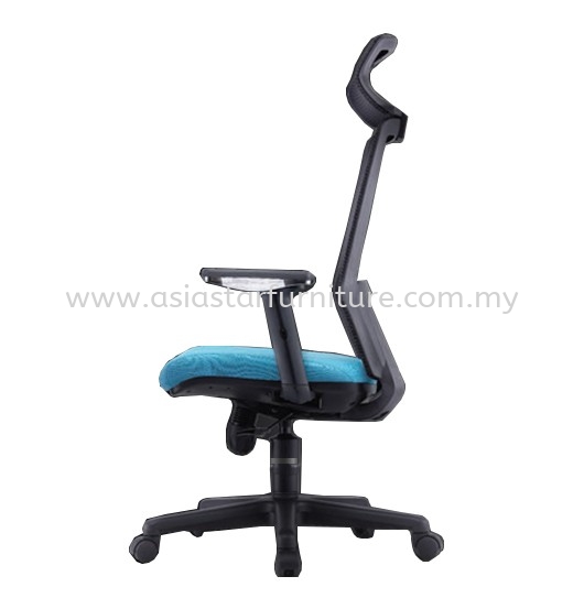 MALLOW 2 HIGH BACK MESH OFFICE CHAIR ADJUSTABLE ARMREST - pahang | terengganu | kelantan