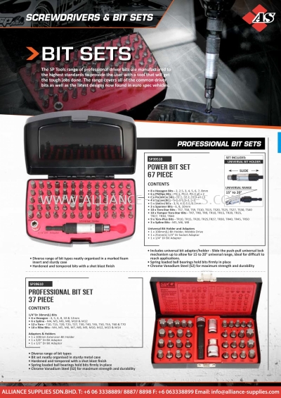 SP TOOLS Bit Sets