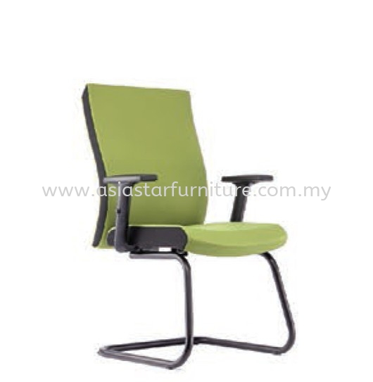 KALMIA VISITOR EXECUTIVE CHAIR | LEATHER OFFICE CHAIR SELAYANG SELANGOR