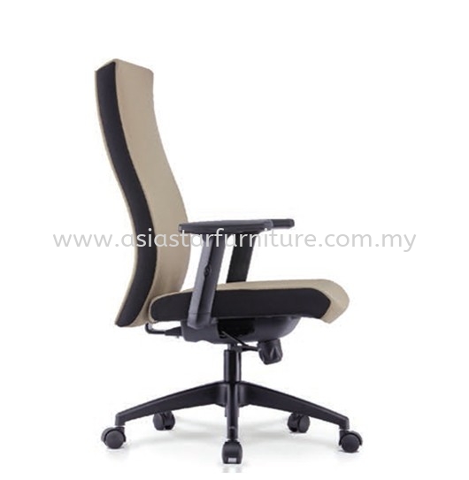 KALMIA MEDIUM BACK EXECUTIVE CHAIR | LEATHER OFFICE CHAIR BUKIT RAJA SELANGOR