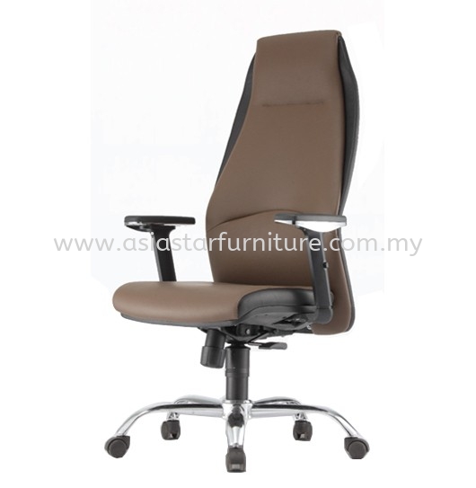 ZINNIA HIGH BACK EXECUTIVE CHAIR | LEATHER OFFICE CHAIR KAJANG SELANGOR