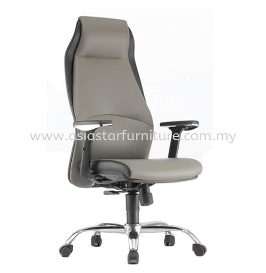 ZINNIA HIGH BACK EXECUTIVE CHAIR | LEATHER OFFICE CHAIR BANGI SELANGOR