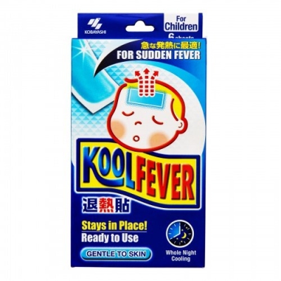 KOOLFEVER COOLING GEL CHILD  6 SHEETS