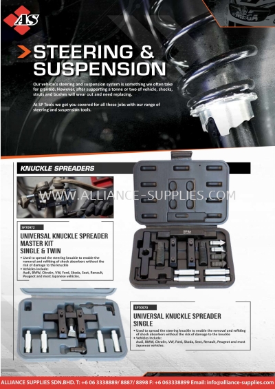 SP TOOLS Steering & Suspension