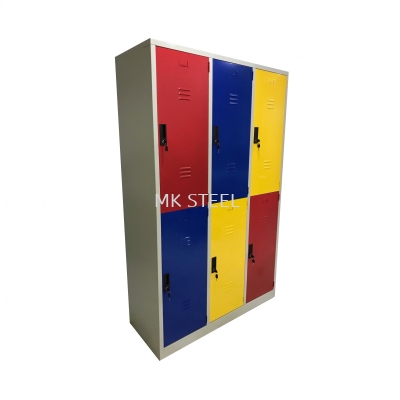 6 Compartment Locker 