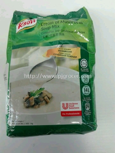 Knorr cream of mushrooms soup mix 1kg