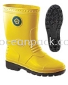 M9009-MID LENGTH (YELLOW) Rubber Boots