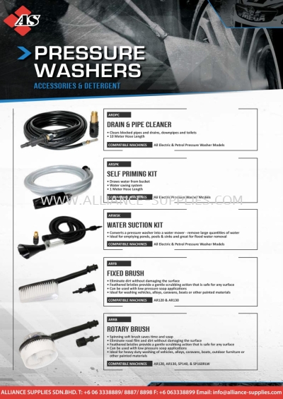 SP TOOLS Pressure Washers Accessories