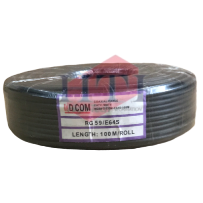 DCOM RG59 E64 CATV COAXIAL CABLE 100M