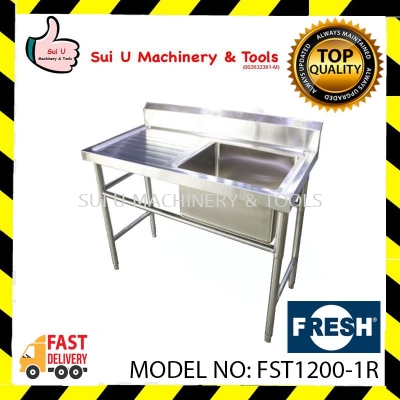 FRESH FST1200-1R Sink Table 1 Sink (Right) 120x60x85cm