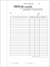 Bill Book Size 9" x 12" Bill Book, Letterhead Biz Document