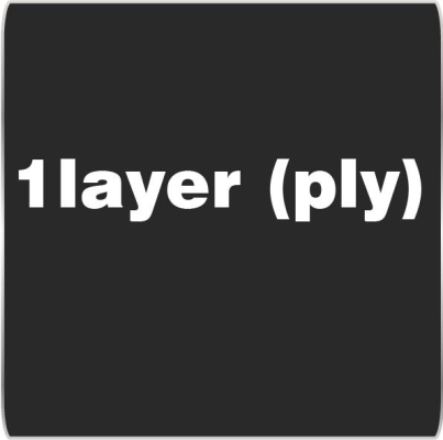 1 Layer (ply)