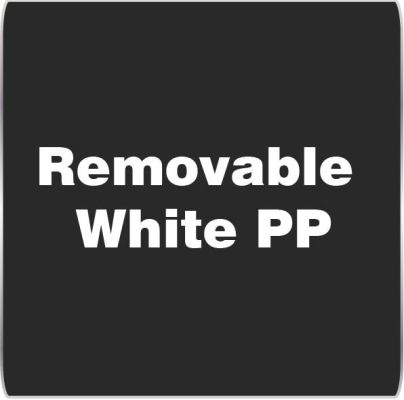 Removable White PP