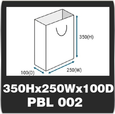 PBL 002 (350H x 250W x 100D)