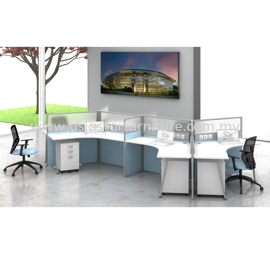 6 PARTITION PEJABAT/STESEN KERJA WORKSTATION 23 - Partition Workstation Uptown PJ | Partition Workstation Pusat Bandar Damansara | Partition Workstation Damansara Height | Partition Workstation Bandar Utama