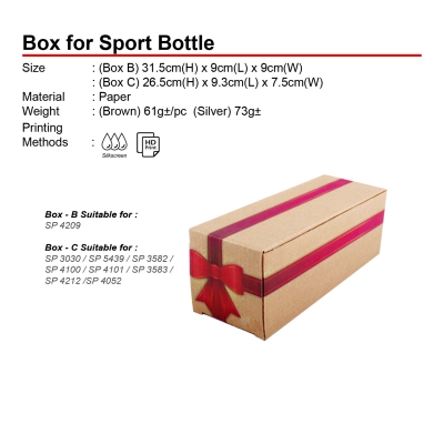 Box for Sport Bottle