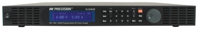 High Power Programmable DC Power Supplies Model XLN3640-GL Power Supplies B&K Precision Test and Measuring Instruments