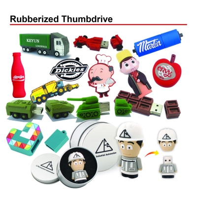 Rubberized Thumbdrive