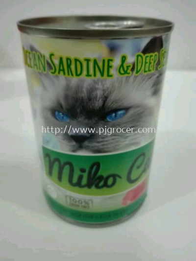 Miko Cat Sardines& Deep Sea Tuna 400gm