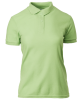 Lady 73800L 12C Lime Gildan  Cotton Polo Shirt