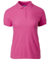 Lady 73800L 10C Heliconia Gildan  Cotton Polo Shirt