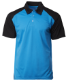 CRP 2102 Sapphire-Black CrossRunner Dry Fit Polo Shirt