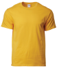 76000 24C Gold Gildan Cotton Round Neck Tee