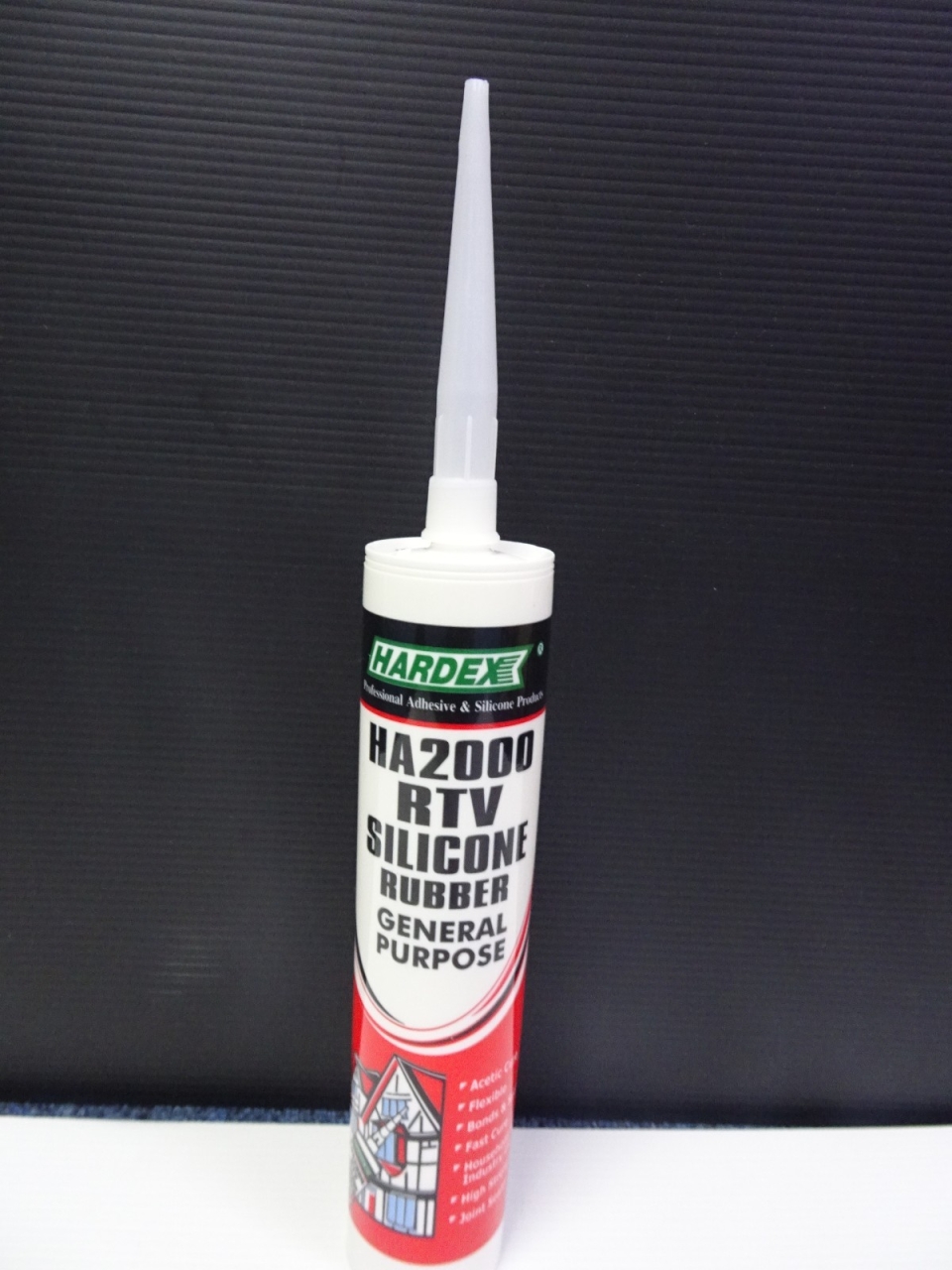 HARDEX SILICONE SEALANT X 300ML (24-PC/BOX) (WHITE)