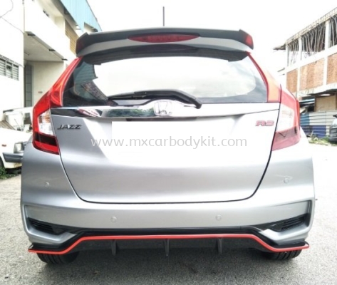 HONDA JAZZ 2014 - 2018 V2 REAR DIFFUSER 