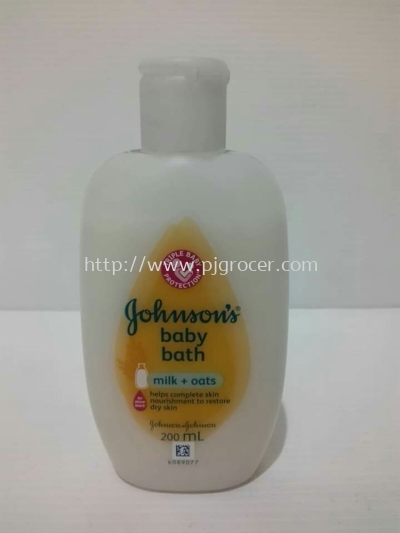 Johnson's baby Bath milk+oats 200ml