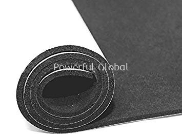 EPDM Rubber Foam Sheet with one side adhesive tape