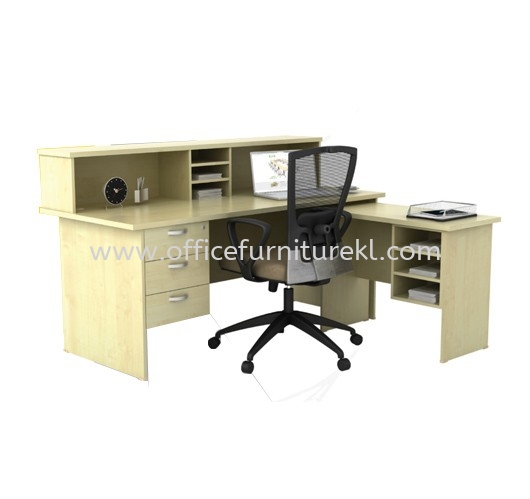 MUPHI RECEPTION COUNTER OFFICE TABLE - reception counter office table petaling jaya | reception counter office table bangsar village | reception counter office table publika