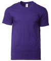 76000B 81C Purple Children Premium  cotton 180G 76000B Gildan Cotton Round Neck Tee