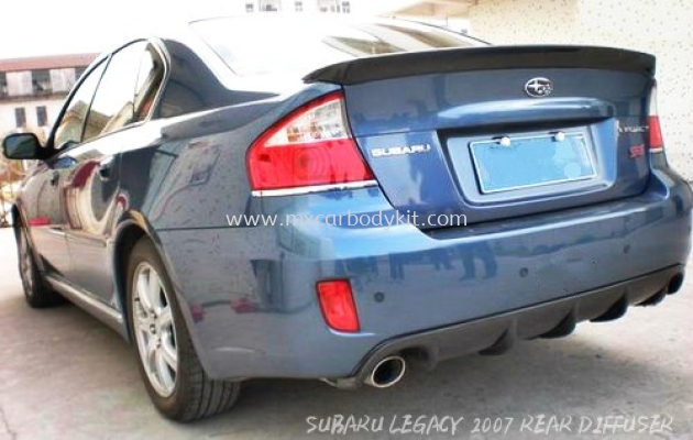 SUBARU LEGACY 2007 REAR DIFFUSER 