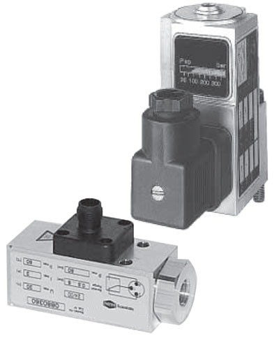 Hydraulic Pressure Switch (Series: 18D)  G1/4, 7/16-20 UNF (SAE 4), 1/4 NPT, Flange