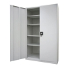 Full Height Cupboard with Steel Sliding Door C/W 3 Adjustable Shelves Office Steel Furniture