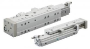 Linear slide cylinder (LCW) Cylinders with linear guide Pneumatic cylinders CKD