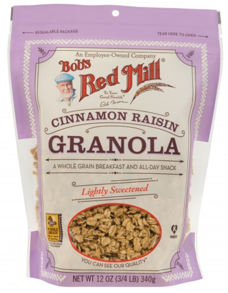 Cinnamon Raisin Granola