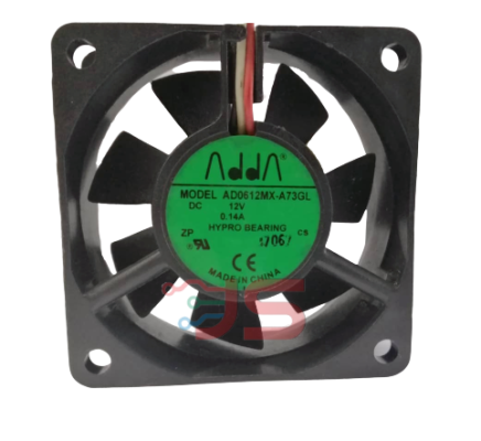 ADDA DC Fan Blower 12VDC 0.14A 3 Lead Wire