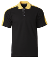 NHB 2504 Black-Daisy Muller Polo NHB2500 North Harbour Cotton Polo Shirt