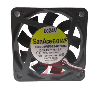 SAN ACE Axial Fan 24VDC 0.12A 3 lead wires