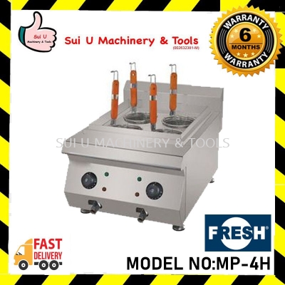 FRESH MP-4H 4.0kW/230V/50Hz 4 Head Noodle Cooker (Electric) Bar & Snack Equipment