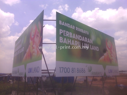 IJM Land - Billboard signage 