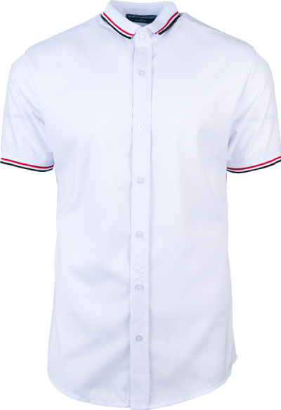 NHB3001 White-Red-Navy