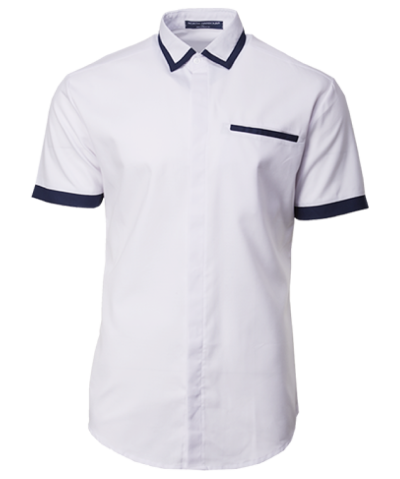 NHB 1901 White-Navy