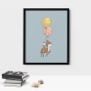 Deer Wall Decor Poster