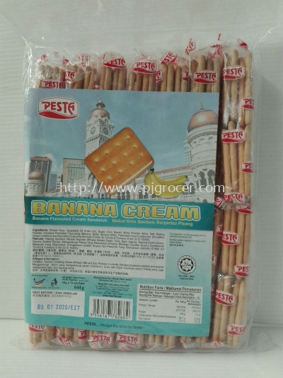 Pesta Banana Cream 644gm