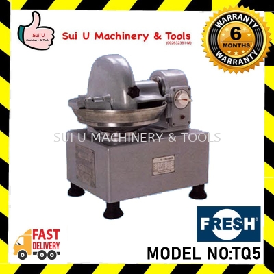 FRESH TQ5 / TQ5A / TQ-5A 5L Bowl Cutter Kitchen Machine 0.37kW 80rpm