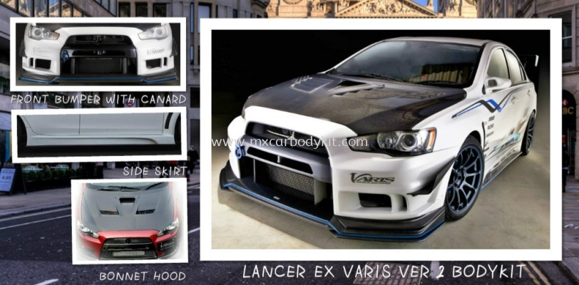 MITSUBISHI LANCER EX / INSPIRA VARIS VERSION 2 BODYKIT 